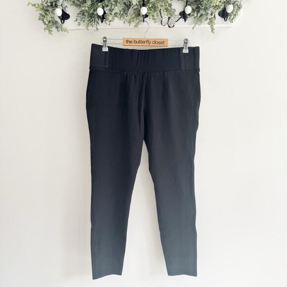 Lilly Pulitzer Pants - lilly pulitzer Black High Waist Skinny Leg Ponte Elastic Waist Pants XL CV